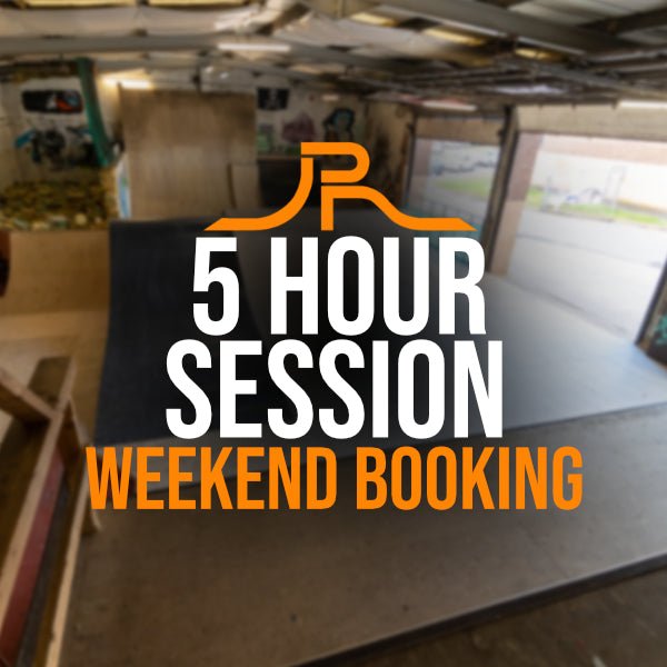 5 Hour Session (Weekend Booking) Just Ramps Skatepark