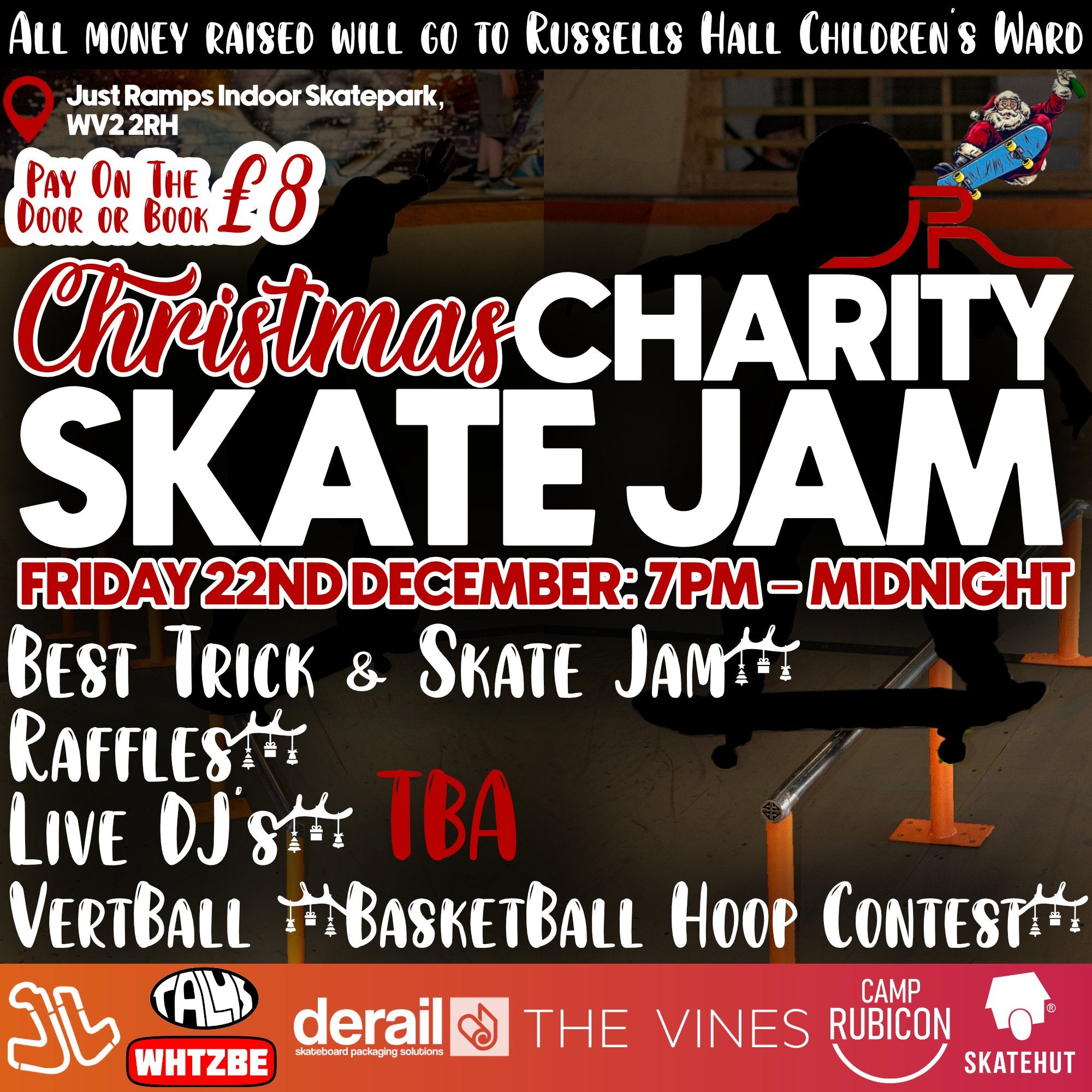 Charity Skate Jam Just Ramps Skatepark