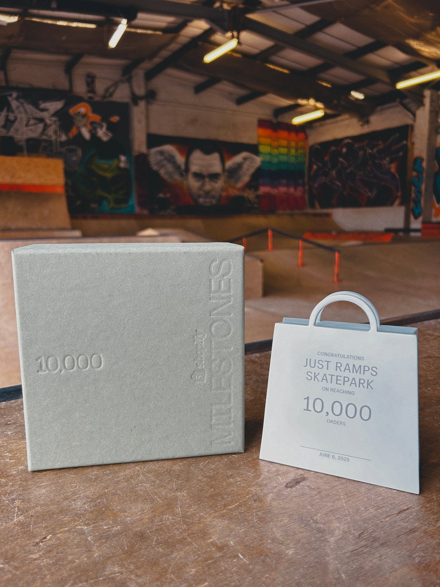 10,000 Bookings - Thank You for Riding with Just Ramps! - Just Ramps Skatepark