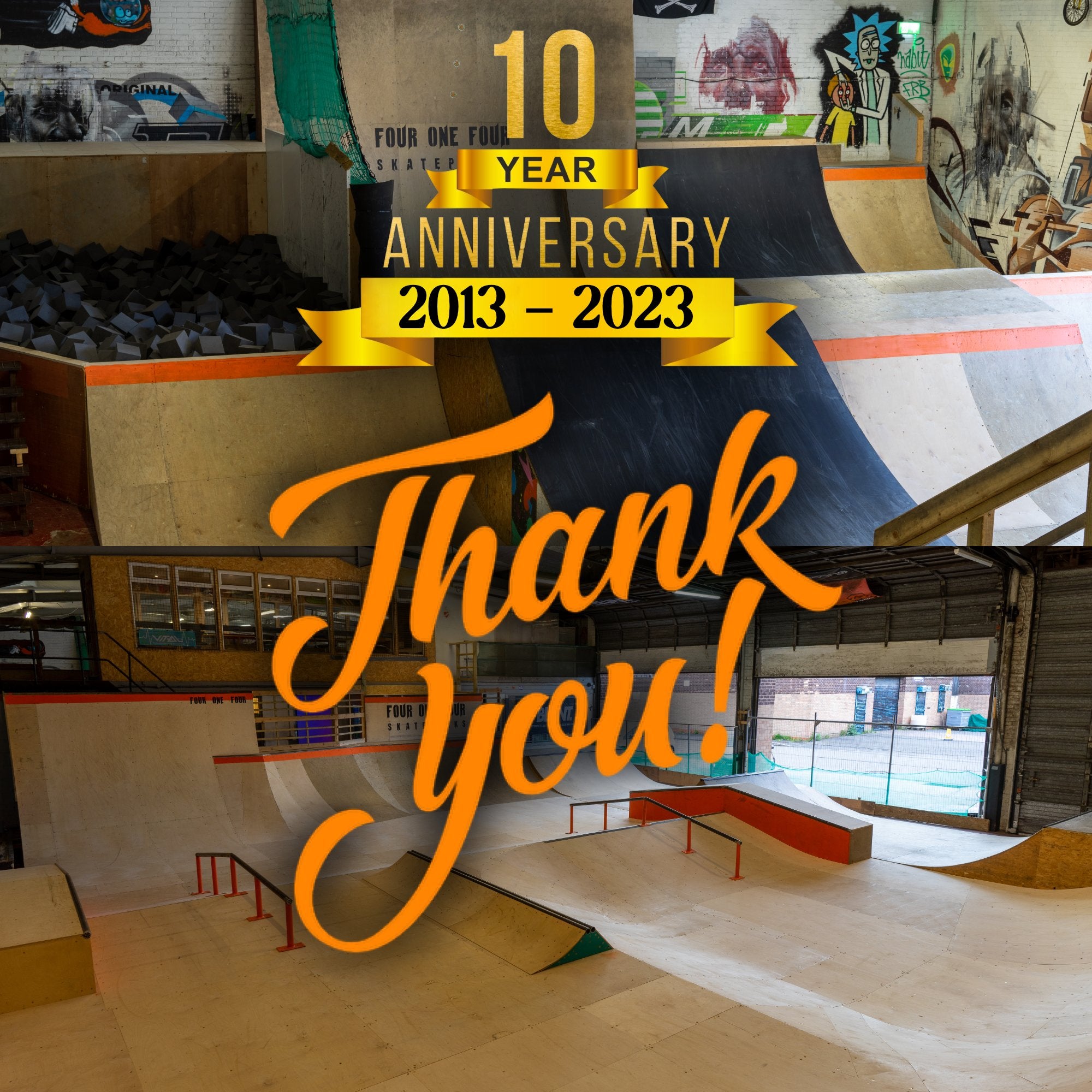 Thank You For A Decade Of Memories - Just Ramps Skatepark