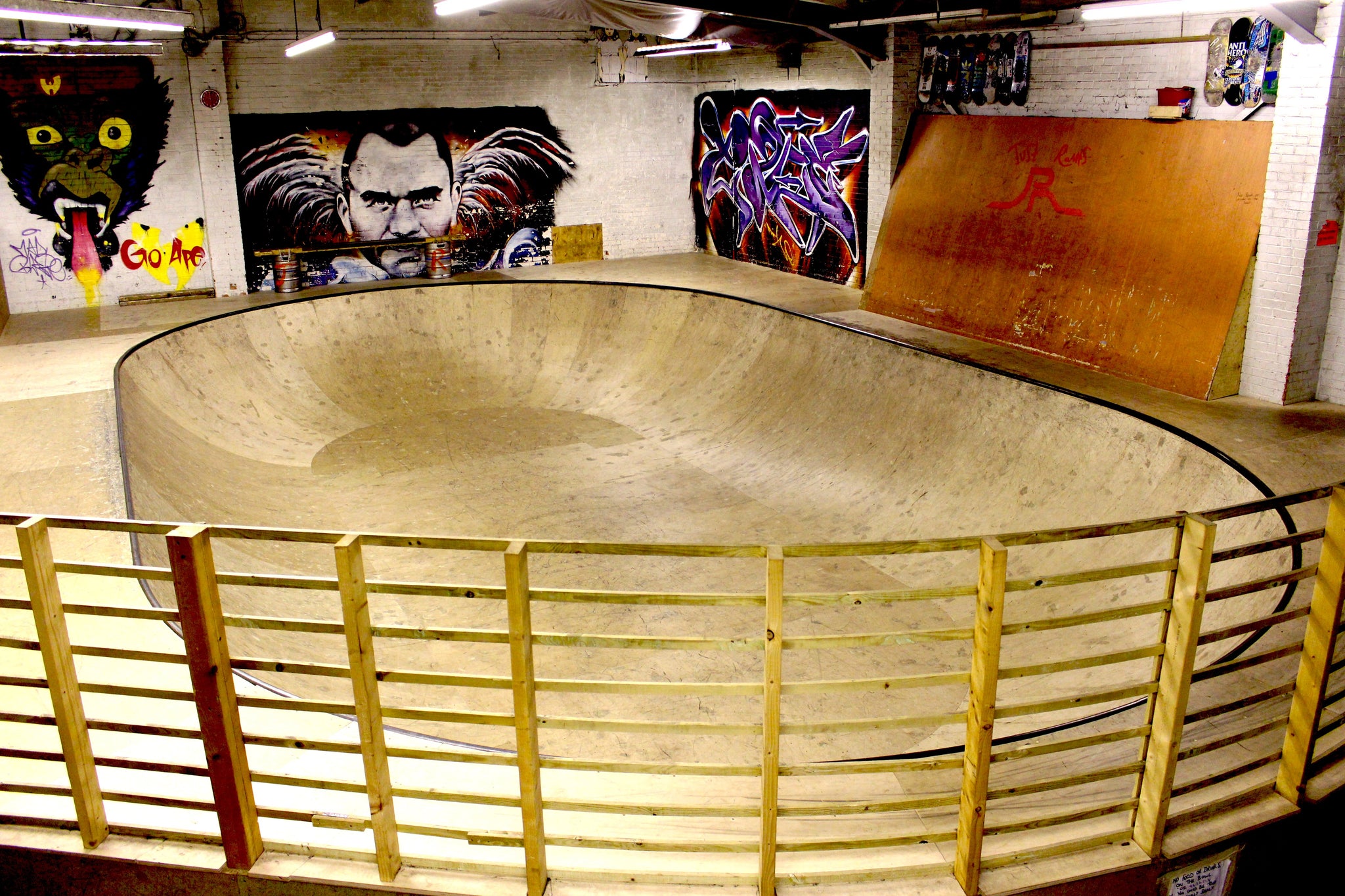 The Nike Quaker Street Bowl Was Installed Into Just Ramps Indoor Skatepark In 2014.