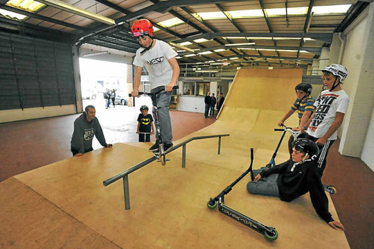 Just Ramps Indoor Skatepark Opening in 2012 Based In Wolverhampton