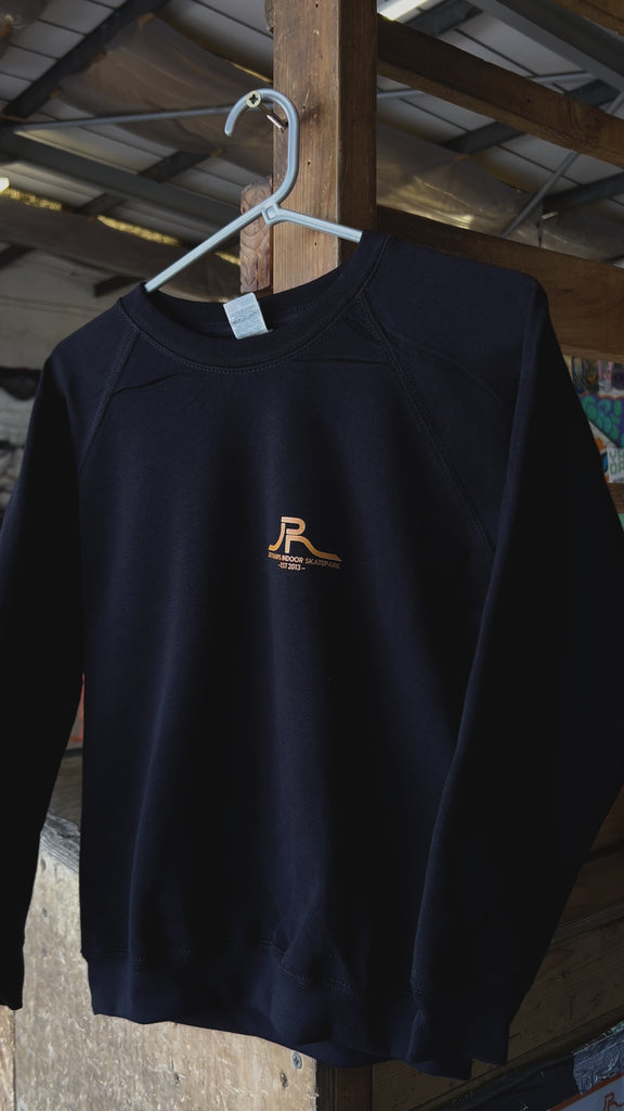 Just Ramps Indoor Skatepark Sweatshirt Black