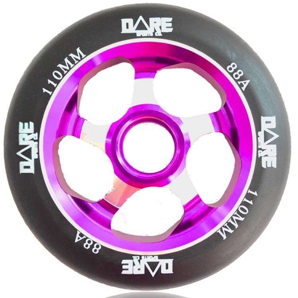 Dare Motion Scooter Wheel 110mm Black/Purple Just Ramps Skatepark